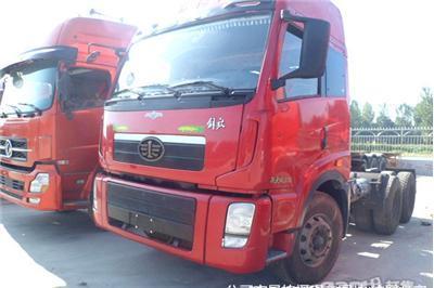 销售二手解放 欧曼 天龙等牵引头和自卸车 -西宁城中区货车
